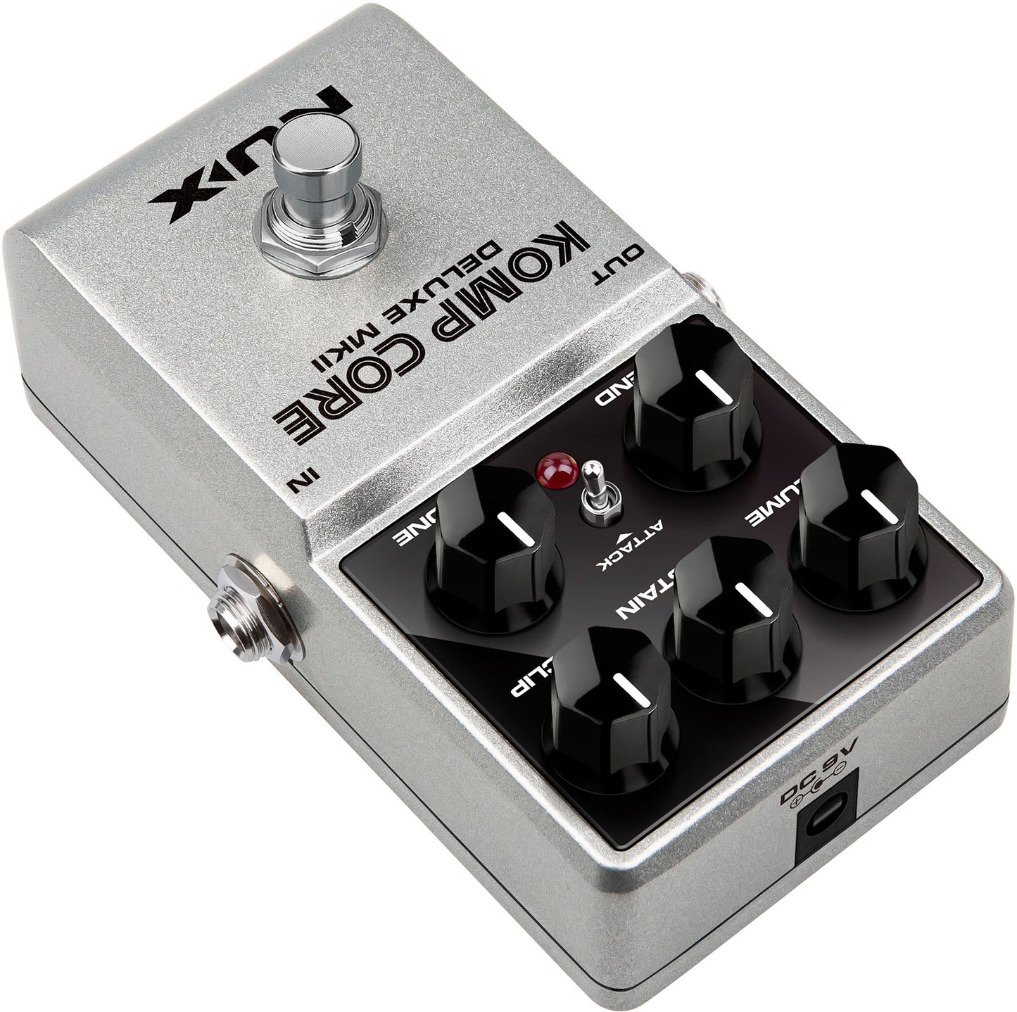 PEDALE COMPRESSEUR ANALOGIQUE POUR GUITARE ET BASSE NUX KOMPCORE DLX MKII