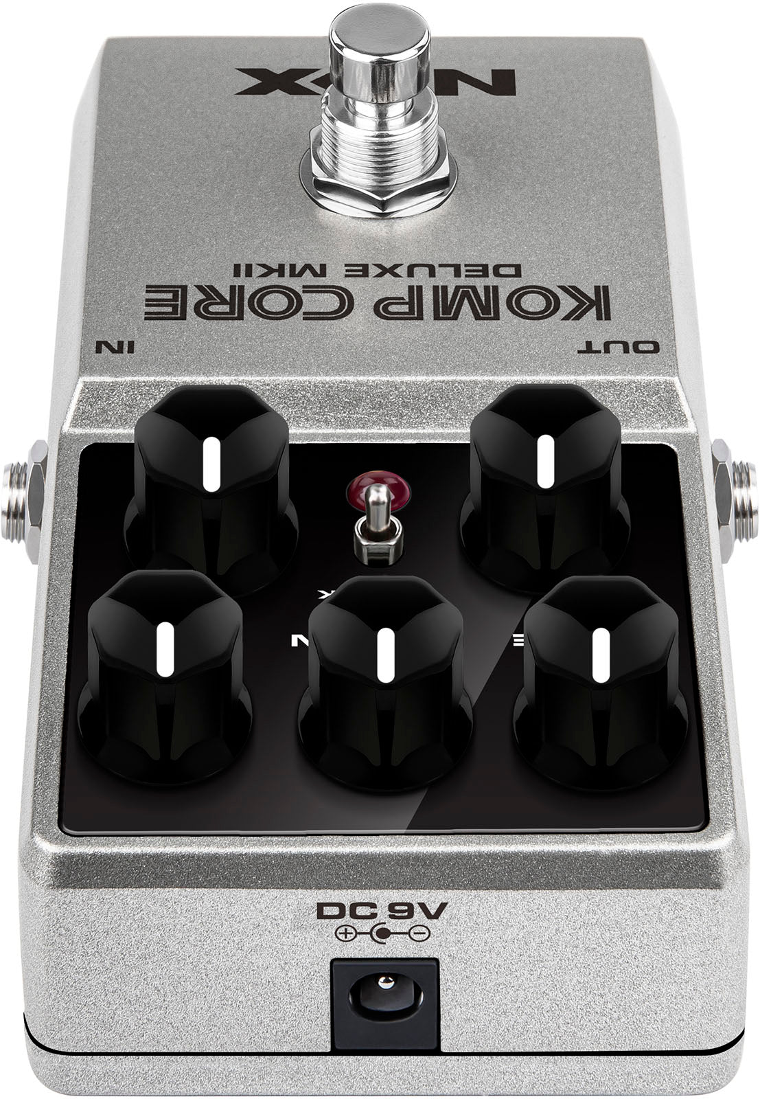 PEDALE COMPRESSEUR ANALOGIQUE POUR GUITARE ET BASSE NUX KOMPCORE DLX MKII