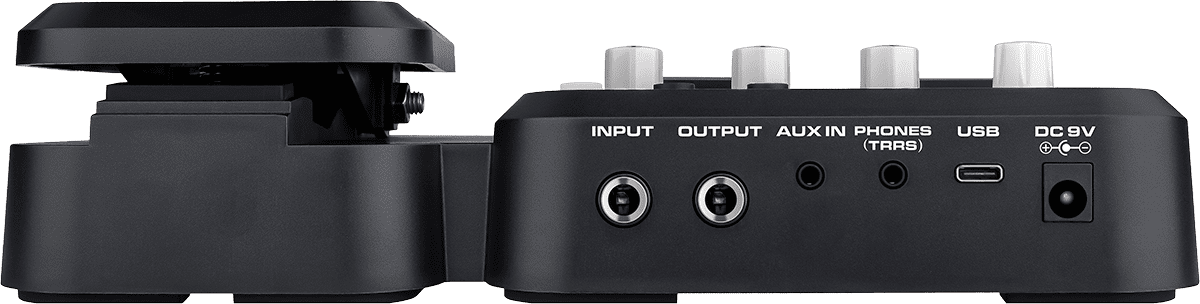 MULTI-EFFETS GUITARE COMPACT 2 SWITCHS + PEDALE D'EXPRESSION NUX MG101