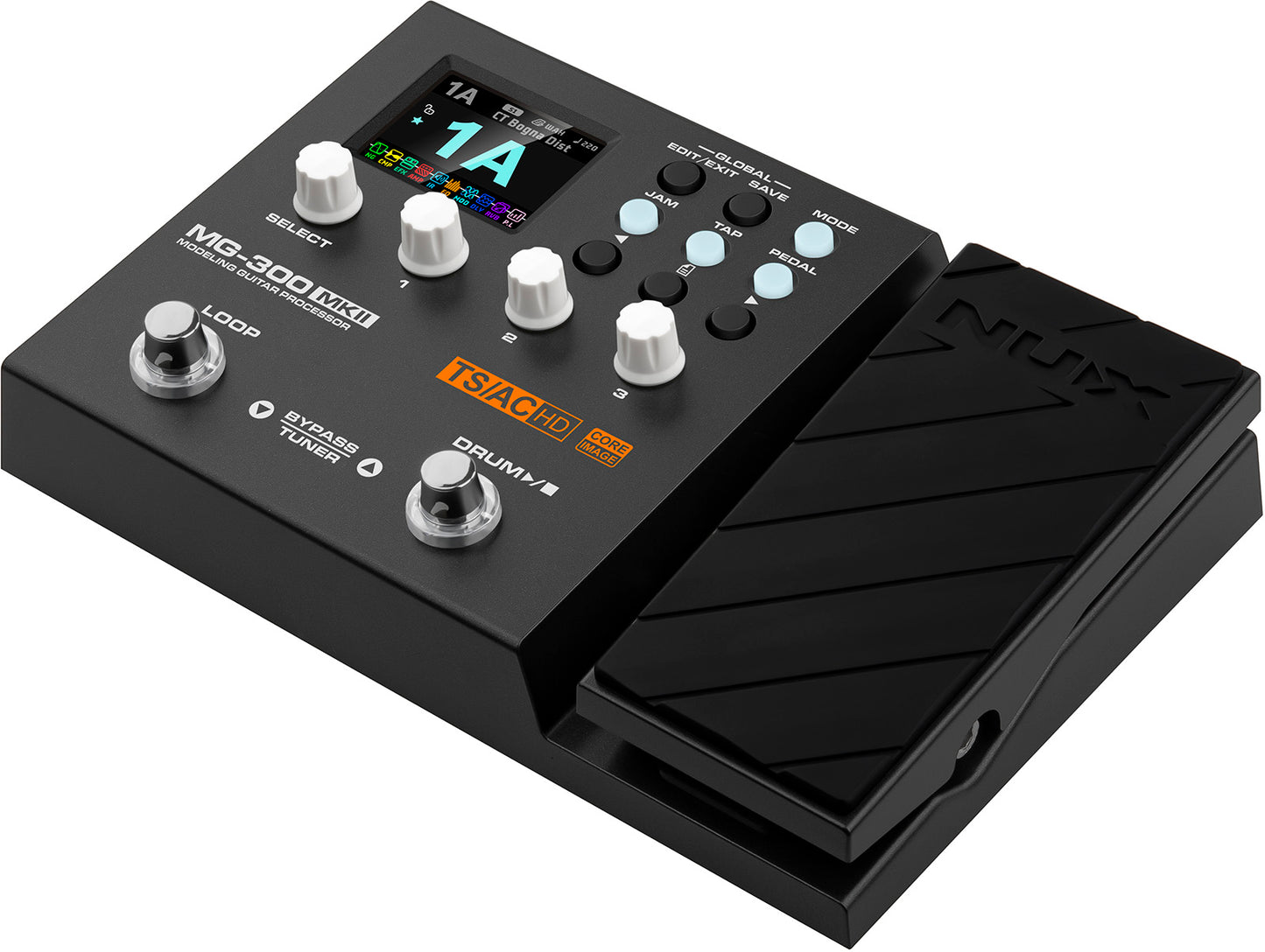 MULTI-EFFETS GUITARE COMPACT NUX MG300-MK2