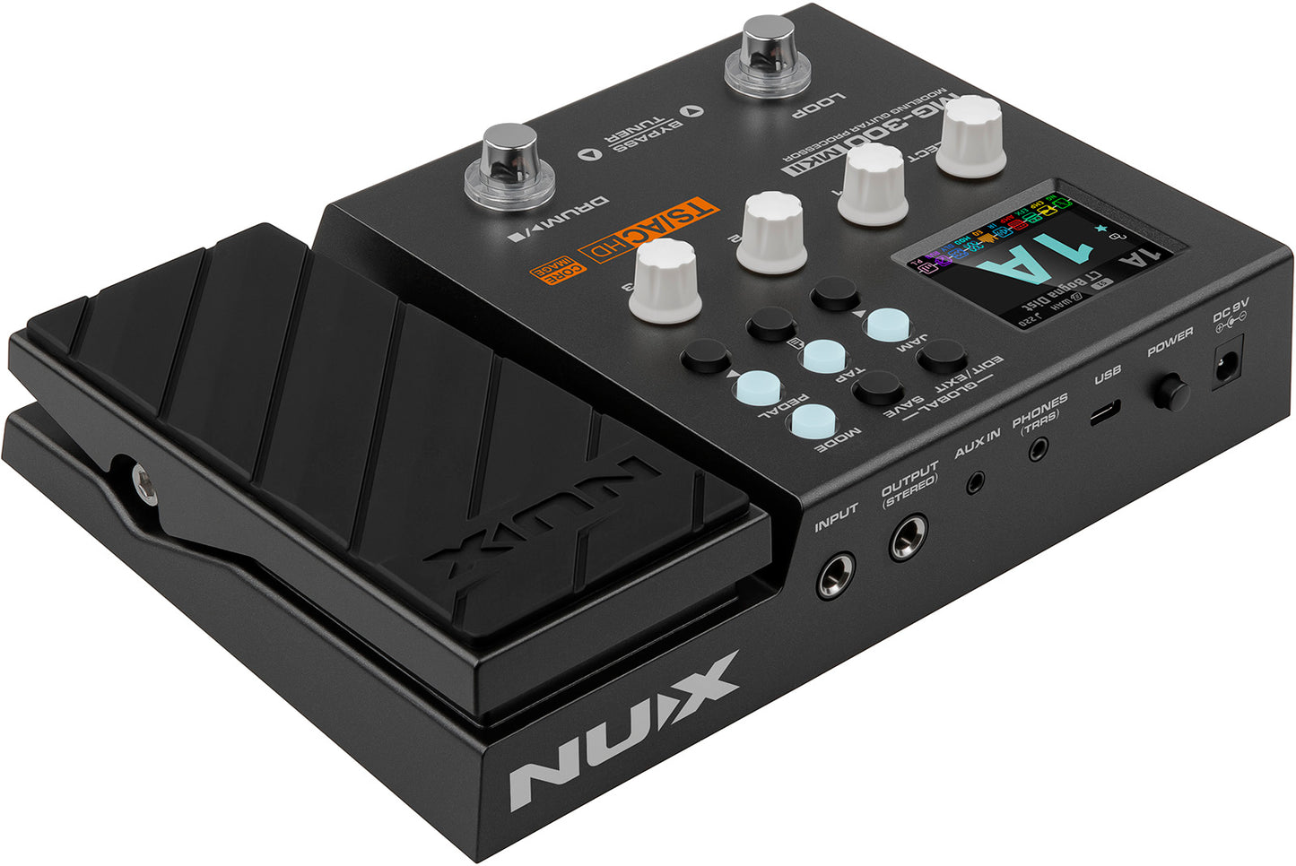 MULTI-EFFETS GUITARE COMPACT NUX MG300-MK2