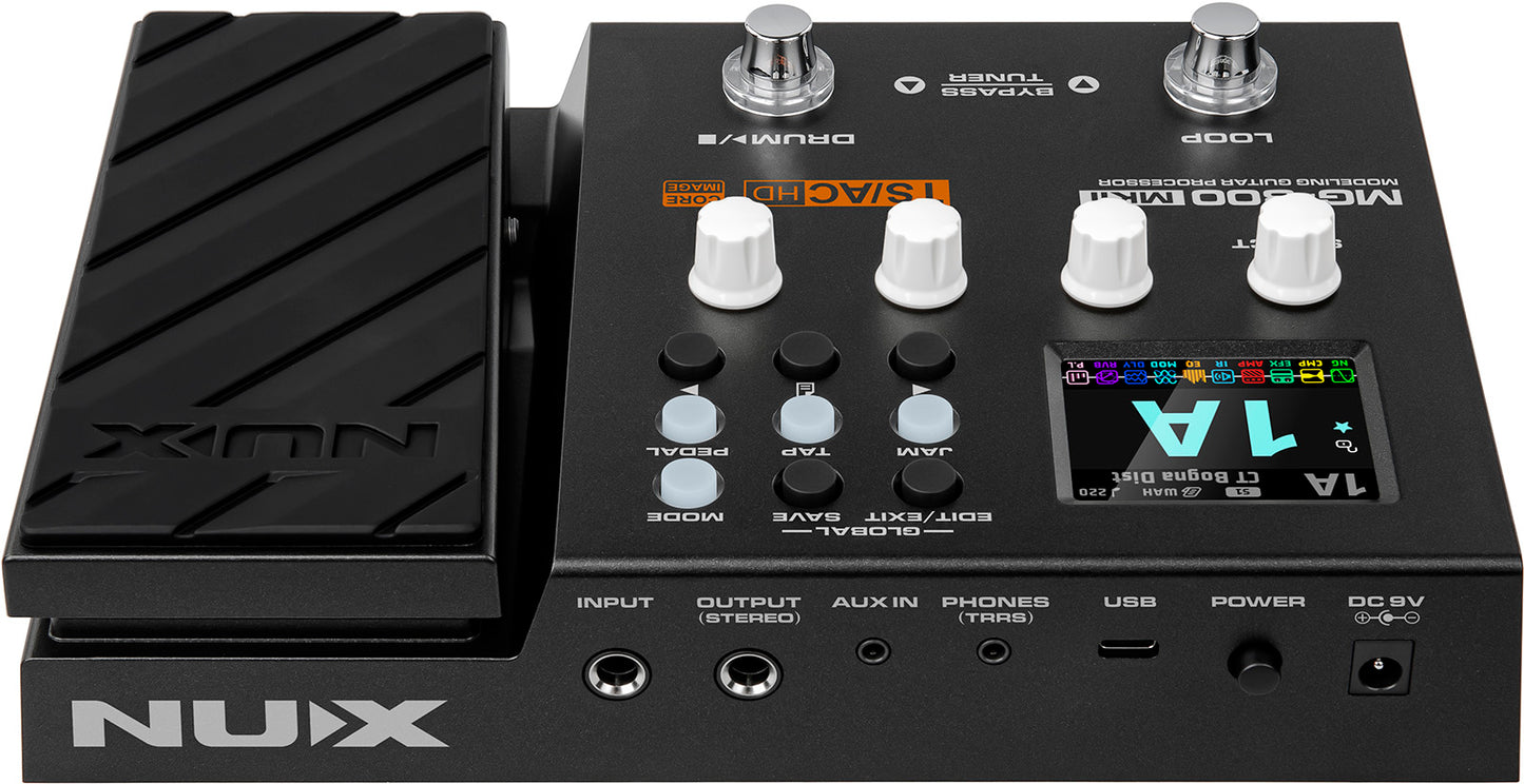 MULTI-EFFETS GUITARE COMPACT NUX MG300-MK2