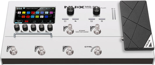 Multi-effets / Modéliseur guitare & basse (White) NUX MG50LI-WH