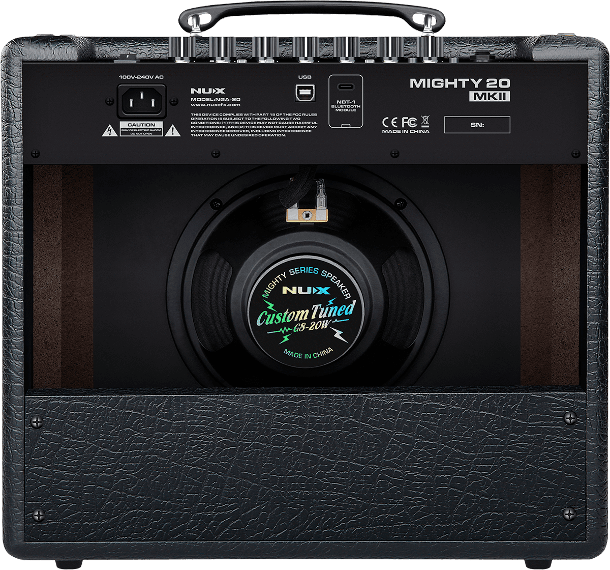 Ampli Guitare électrique- À modélisation 20W Bluetooth NUX MIGHTY-20-MK2