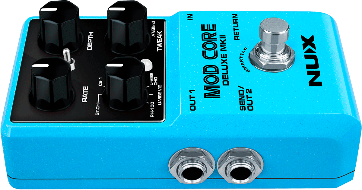 PEDALE MODULATION NUMERIQUE - 8 MODES NUX MOD CORE DLX MK2