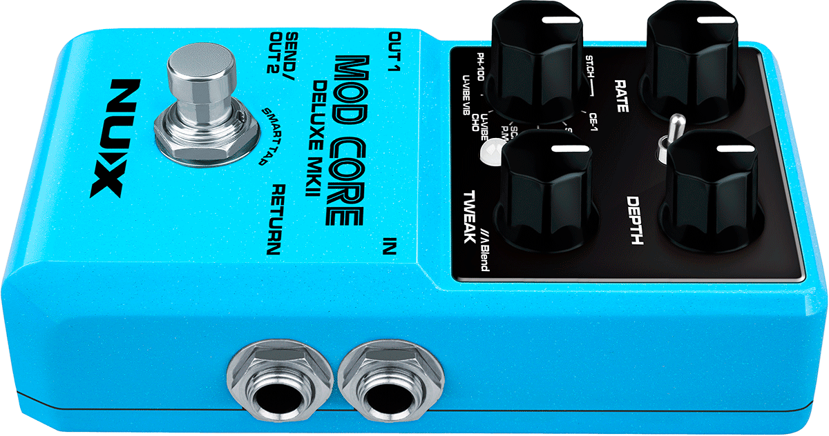 PEDALE MODULATION NUMERIQUE - 8 MODES NUX MOD CORE DLX MK2