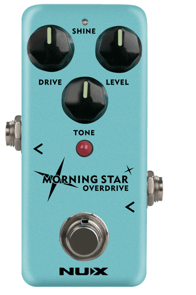 PEDALE OVERDRIVE ANALOGIQUE type B. Breaker NUX MORNING STAR