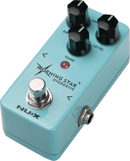 PEDALE OVERDRIVE ANALOGIQUE type B. Breaker NUX MORNING STAR