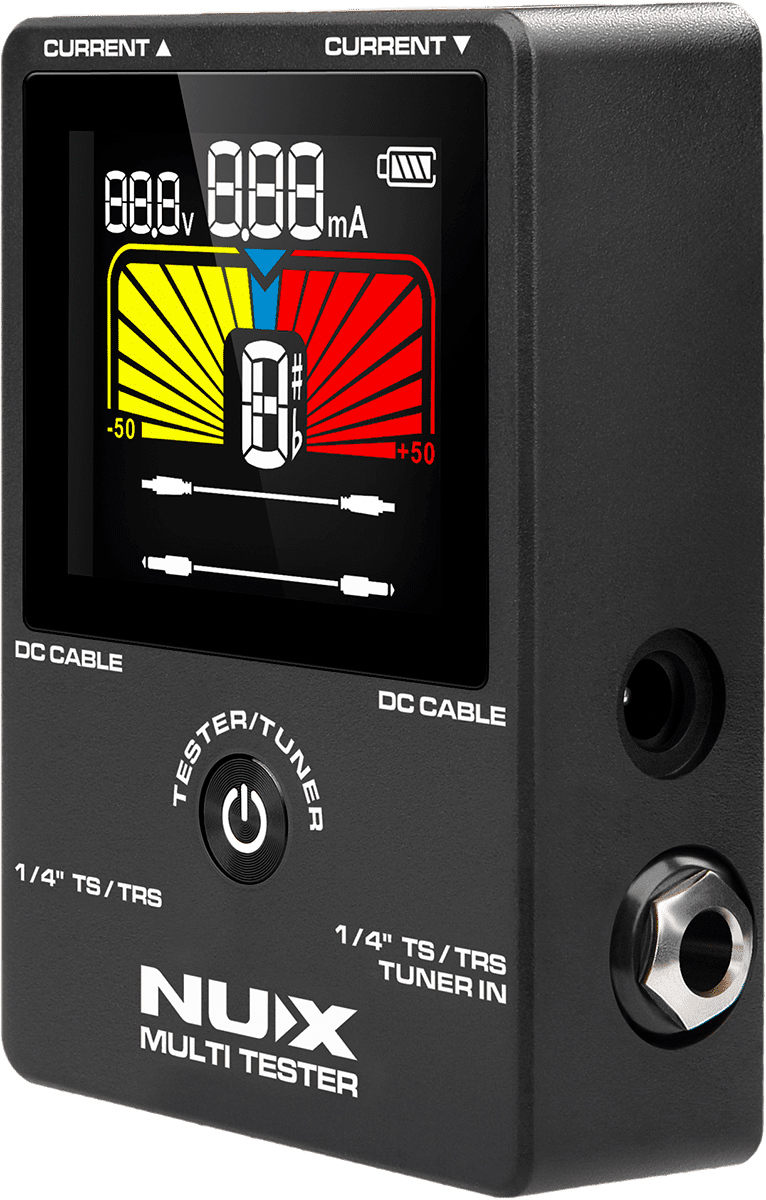 MULTI TESTEUR DE CABLE AUDIO ET ALIMENTATION + ACCORDEUR NUX NMT1