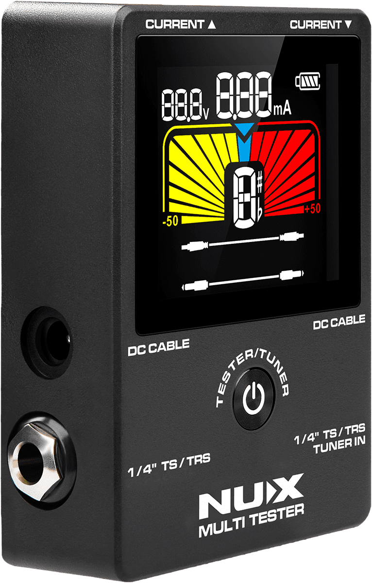 MULTI TESTEUR DE CABLE AUDIO ET ALIMENTATION + ACCORDEUR NUX NMT1