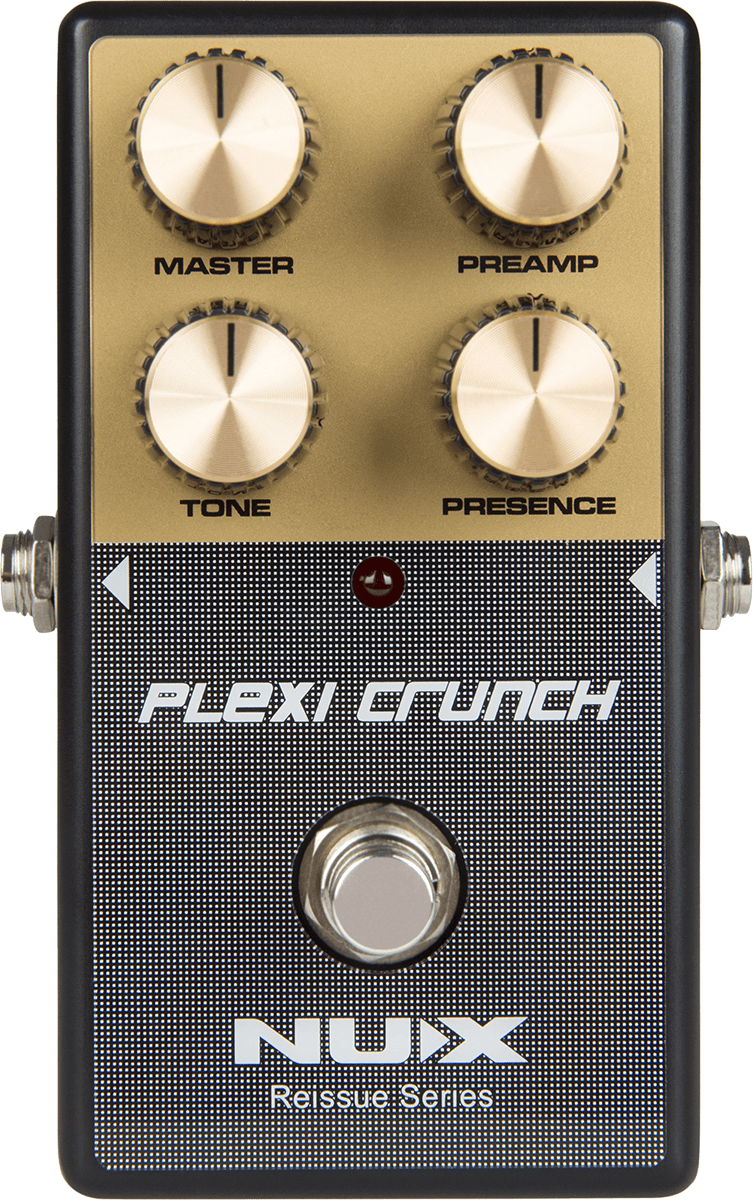 PEDALE DE DISTORTION TYPE PLEXI HIGH GAIN NUX PLEXICRUNCH