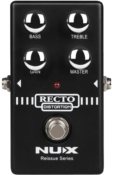 PEDALE DE DISTORTION HARD ROCK / METAL NUX RECTO-DISTORTION