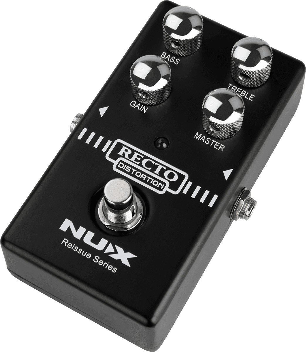 PEDALE DE DISTORTION HARD ROCK / METAL NUX RECTO-DISTORTION