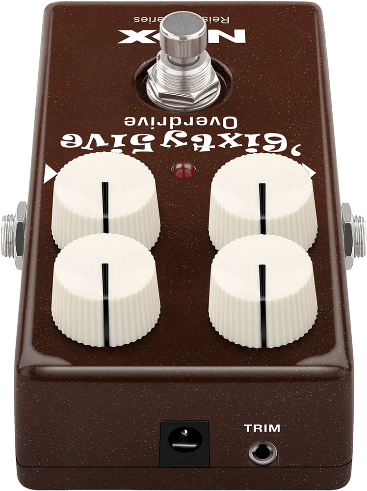 PEDALE OVERDRIVE ANALOGIQUE TYPE BLACKFACE DRIVE NUX SIXTYFIVE-OD