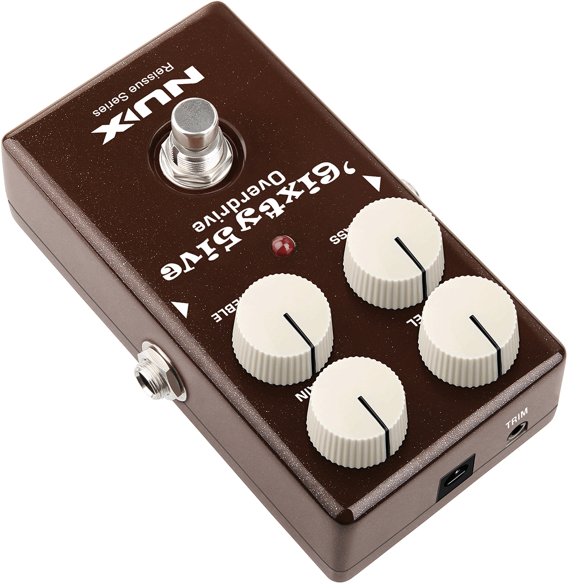 PEDALE OVERDRIVE ANALOGIQUE TYPE BLACKFACE DRIVE NUX SIXTYFIVE-OD