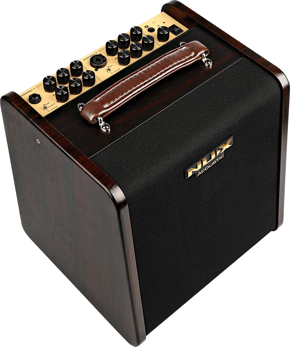 Ampli guitare acoustique 80W sur batterie + effets / looper NUX AC80