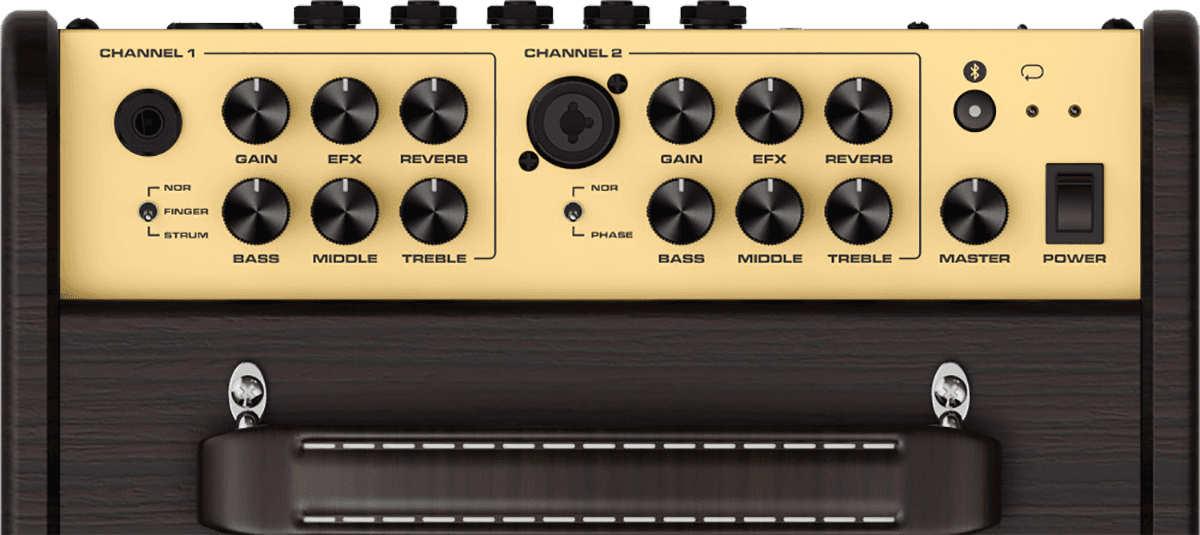 Ampli guitare acoustique 80W sur batterie + effets / looper NUX AC80