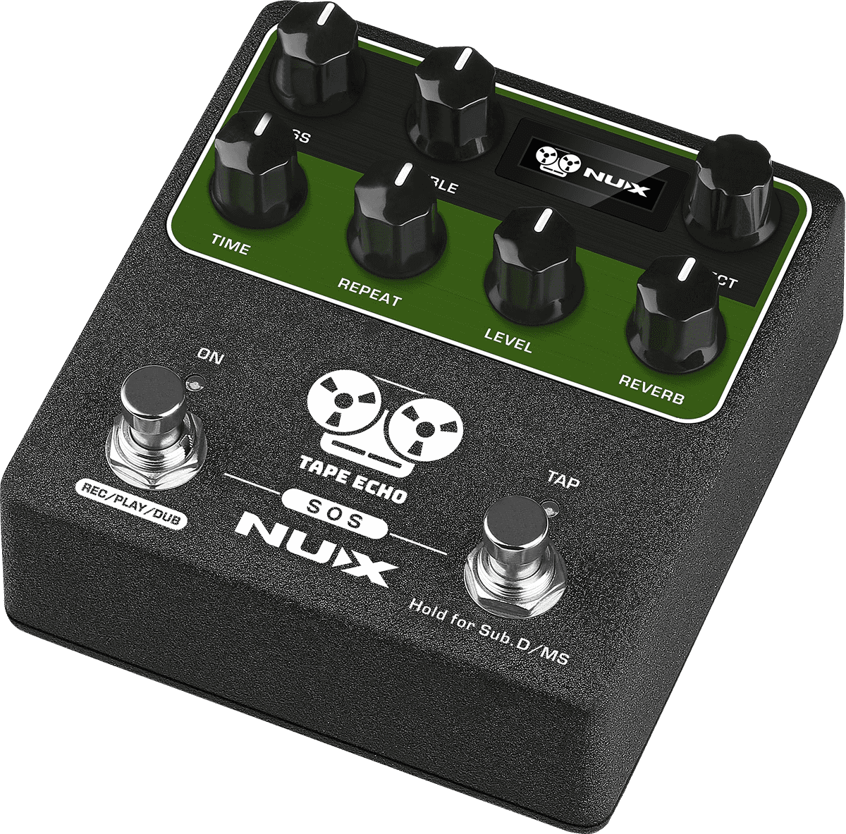 PEDALE DE DELAY ET REVERB NUMERIQUE NUX TAPE-ECHO