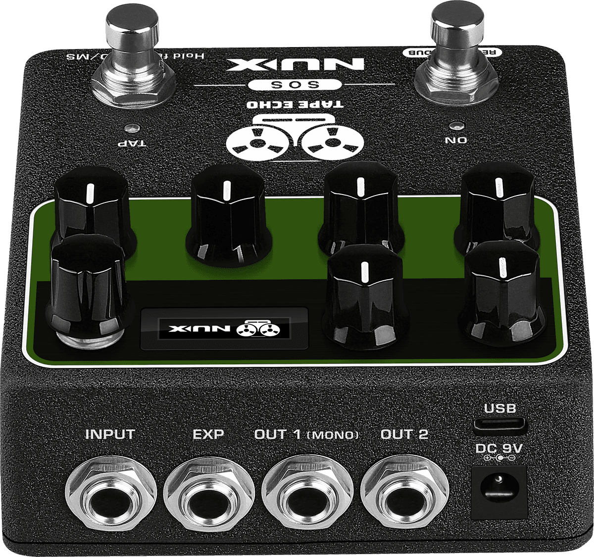 PEDALE DE DELAY ET REVERB NUMERIQUE NUX TAPE-ECHO