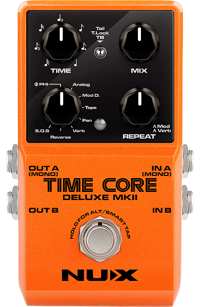 PEDALE DE DELAY NUMERIQUE 7 MODES NUX TIME CORE DLX MK2