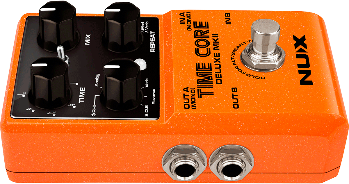 PEDALE DE DELAY NUMERIQUE 7 MODES NUX TIME CORE DLX MK2