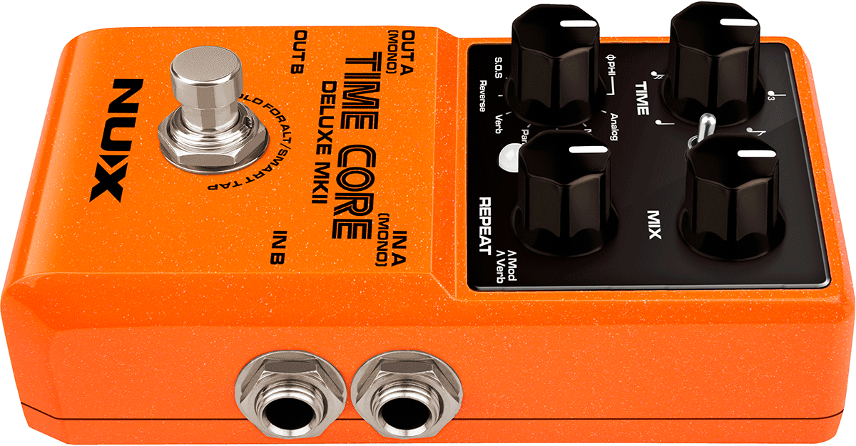 PEDALE DE DELAY NUMERIQUE 7 MODES NUX TIME CORE DLX MK2