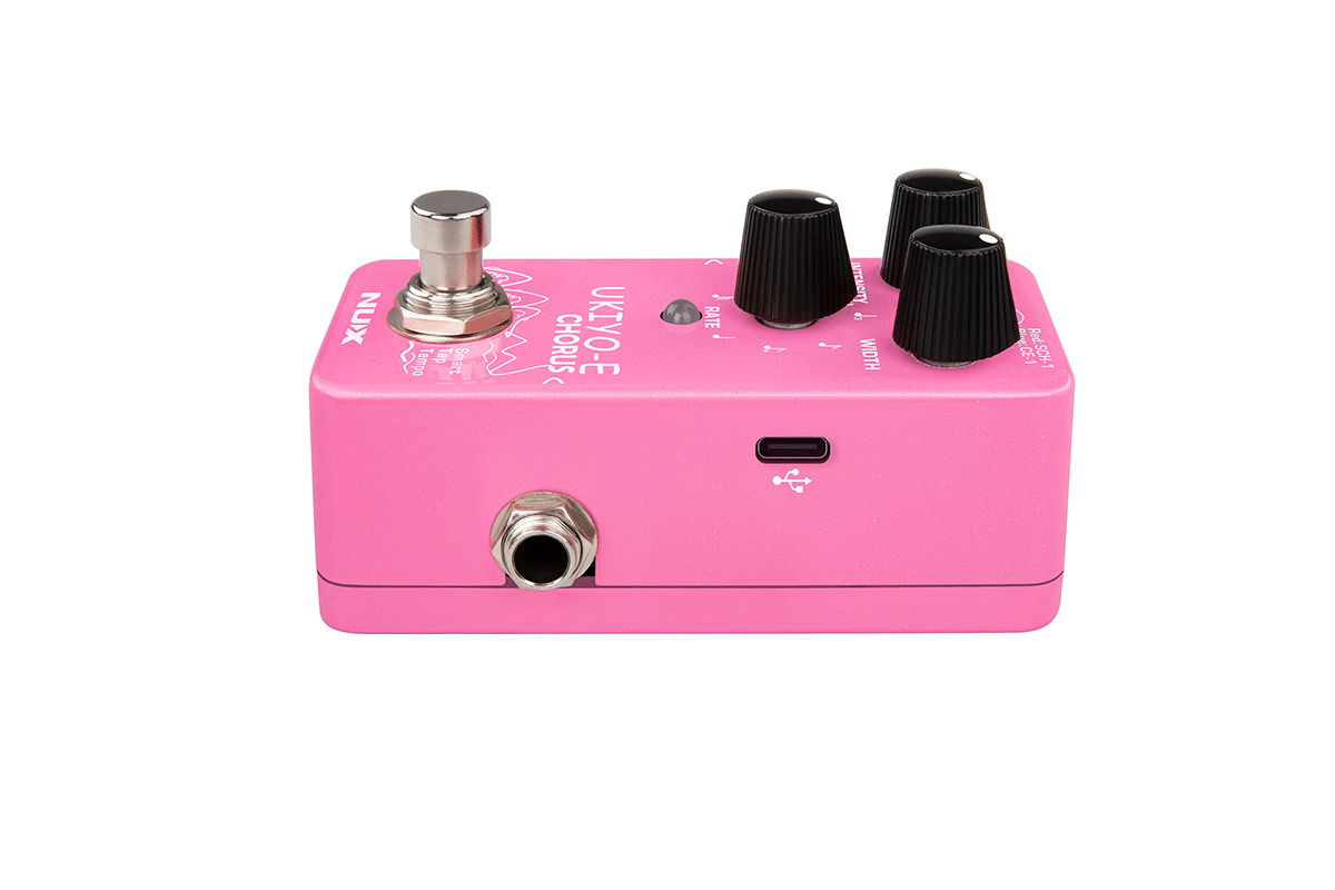 PEDALE CHORUS NUMERIQUE 3 MODES- TAPE TEMPO NUX UKIYO-E-CHORUS