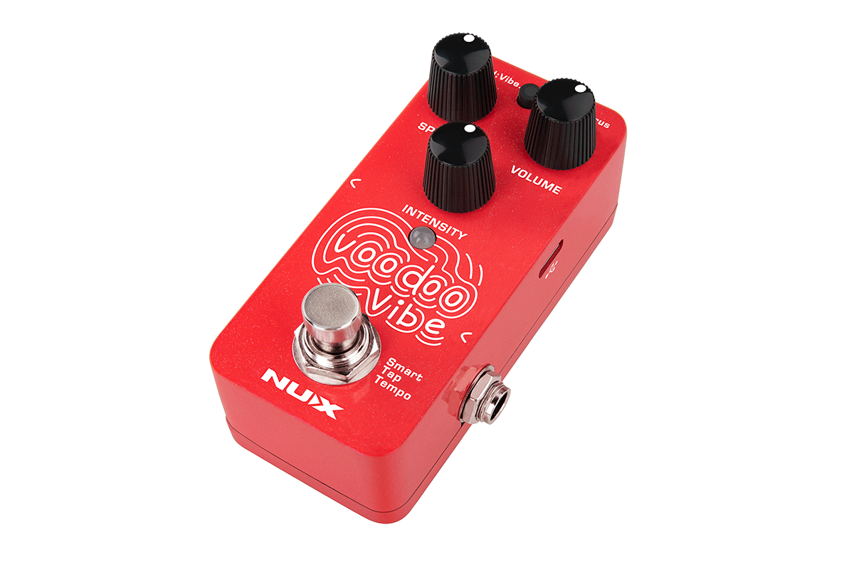 PEDALE VIBE/CHORUS NUMERIQUE - TAPE TEMPO NUX VOODOO UNIVIBE