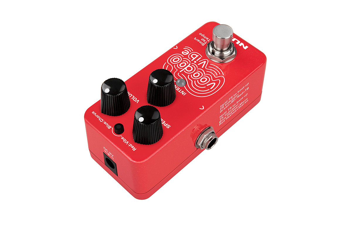 PEDALE VIBE/CHORUS NUMERIQUE - TAPE TEMPO NUX VOODOO UNIVIBE