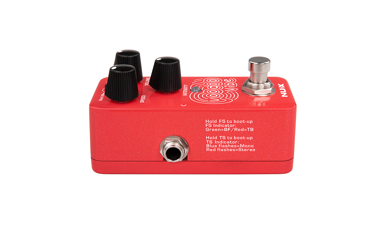PEDALE VIBE/CHORUS NUMERIQUE - TAPE TEMPO NUX VOODOO UNIVIBE