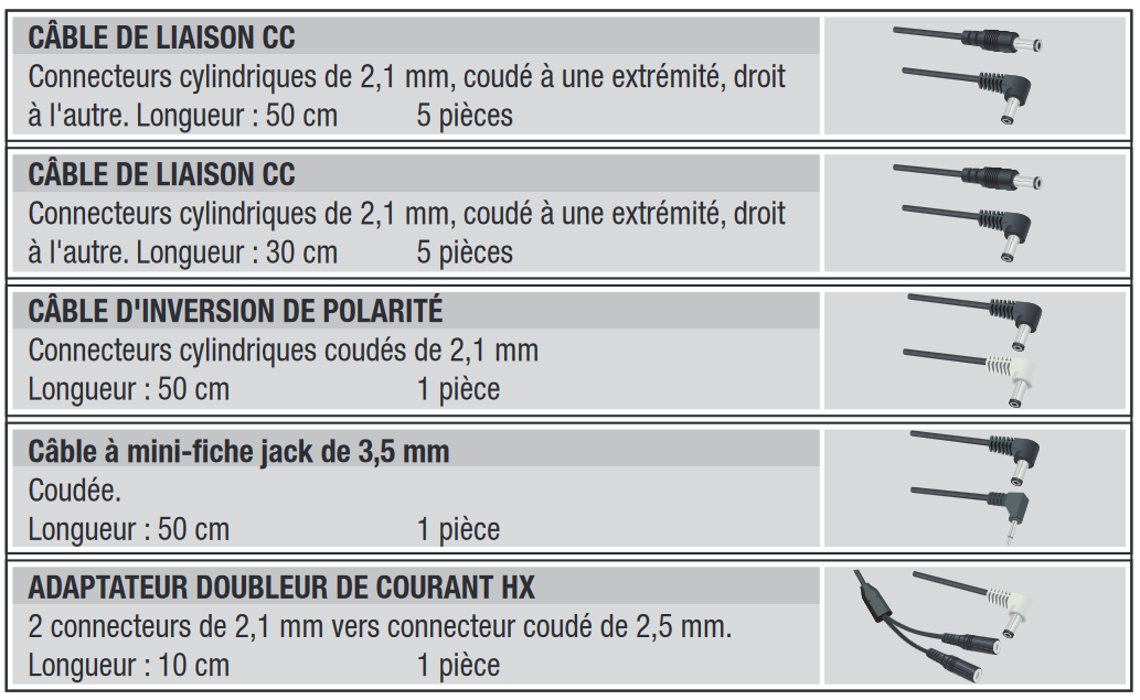 BOITIER D'ALIMENTATION POUR 10 PEDALES D'EFFET NUX ZEUS