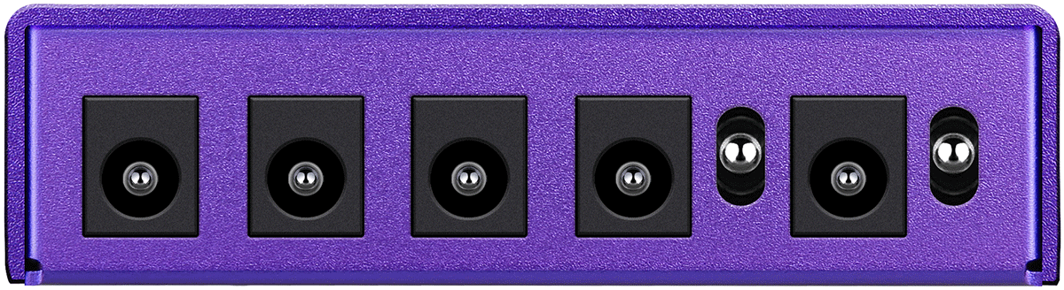 BOITIER D'ALIMENTATION POUR 6 PEDALES D'EFFET NUX ZEUS-JUNIOR