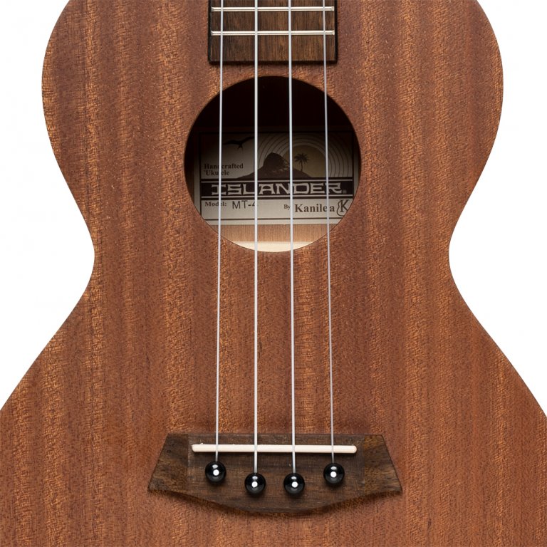 Ukulélé ténor traditionnel avec table en acajou ISLANDER MT-4