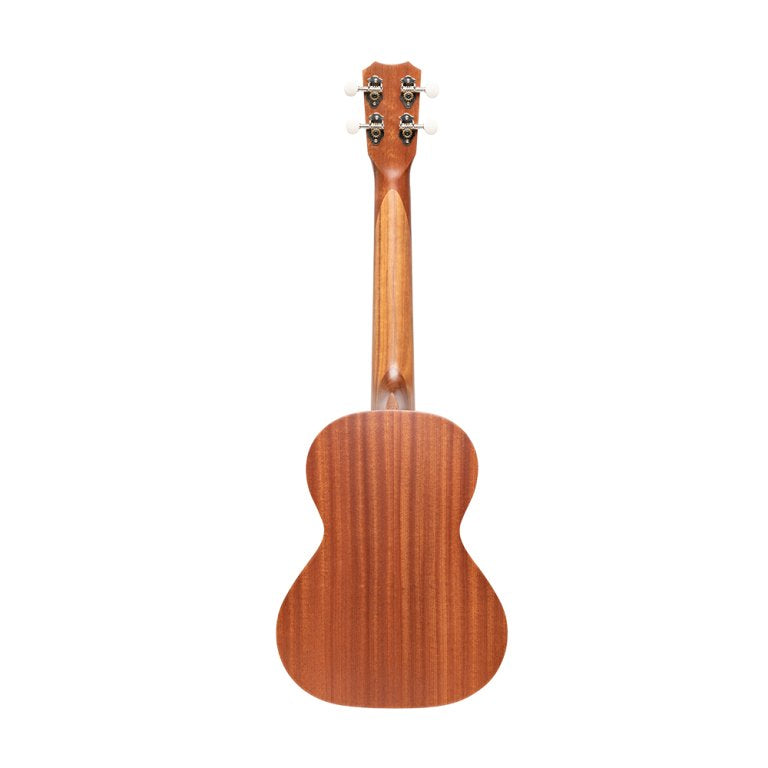 Ukulélé ténor traditionnel avec table en acajou et motif îles hawaïennes ISLANDER MT-4-ISL