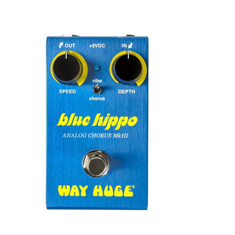 Pédale Analog Chorus Blue Hippo Mini Way Huge WM61