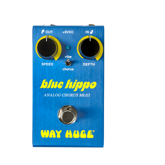 Pédale Analog Chorus Blue Hippo Mini Way Huge WM61