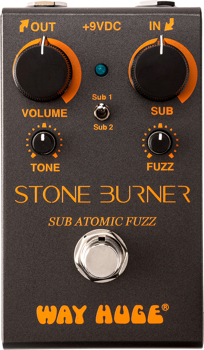 Pédale Fuzz Way Huge Stone Burner Sub Atomic Fuzz WM81