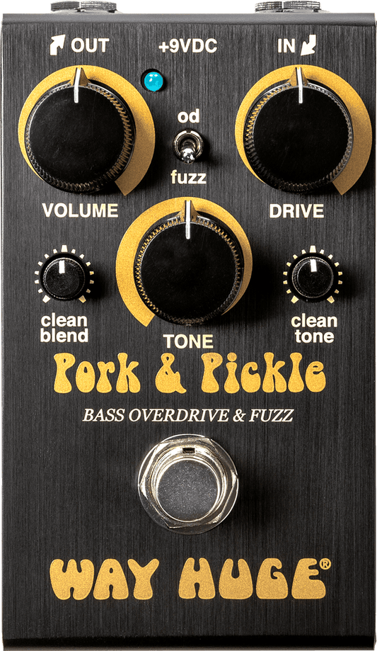 Pédale Overdrive / Fuzz Way Huge Pork & Pickle Mini WM91