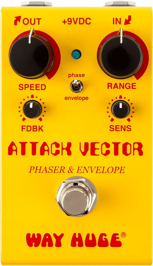 pedale attack vector phaser + envelope way huge wm92