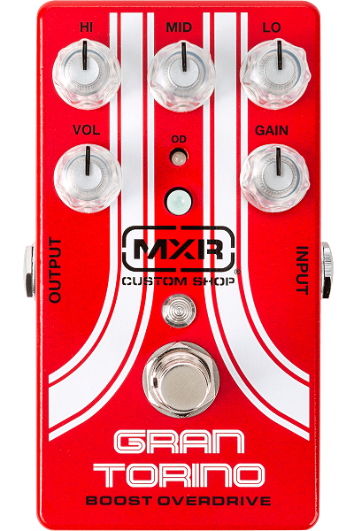 Pédale MXR Custom Audio Electronics Gran Torino Boost / Overdrive – CSP033G