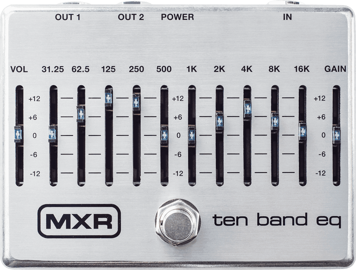 Pédale 10 Band EQ MXR M108S