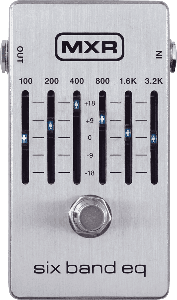 Pédale 6 Band EQ MXR M109S