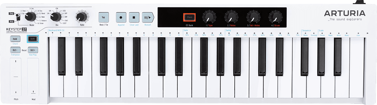 CLAVIER 37 TOUCHES ARTURIA KEYSTEP-37
