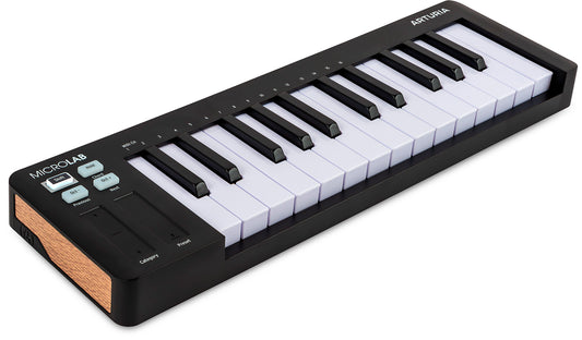 Clavier maître ARTURIA MicroLab MK3 – Noir