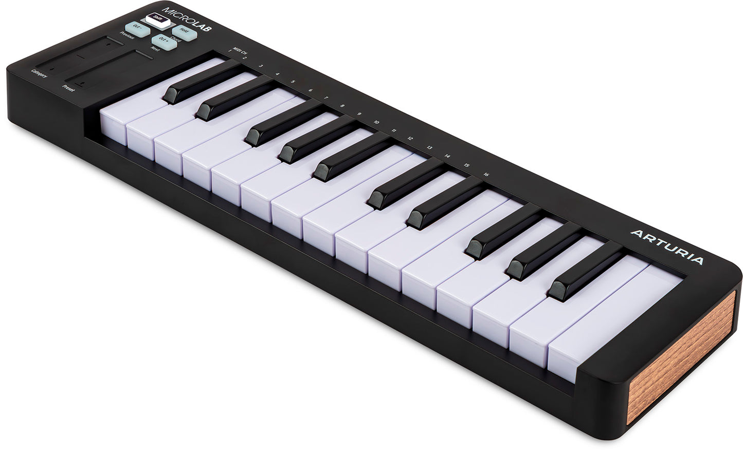 Clavier maître ARTURIA MicroLab MK3 – Noir