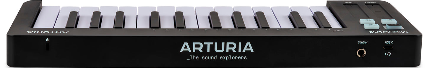 Clavier maître ARTURIA MicroLab MK3 – Noir