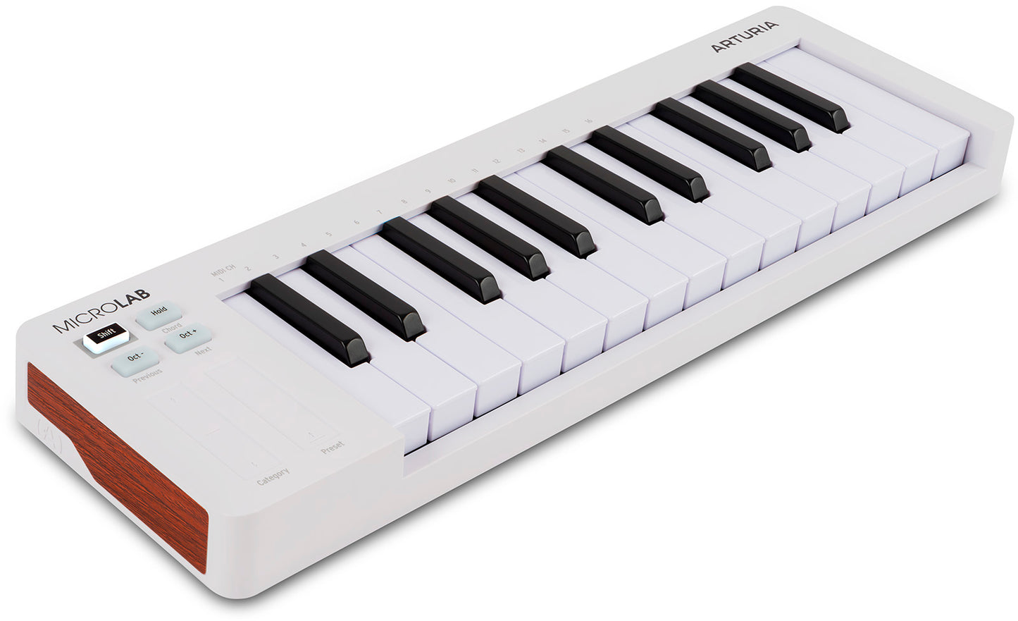 Clavier maître ARTURIA MicroLab MK3 – Blanc