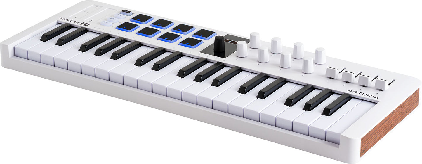 ARTURIA MiniLab MK3 37 touches – Clavier maître blanc