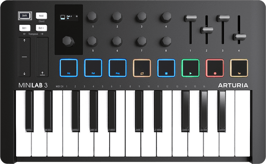 Clavier maître Arturia MiniLab 3 – Noir