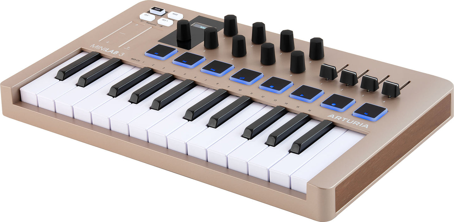 Clavier maître ARTURIA MiniLab 3 – Champagne